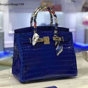 Designer Bags Womens Handbags Crocodile 5a High End 35 Size Nile Belly Fashion Versatile Handbag 9p39 Have Logo Ckoe