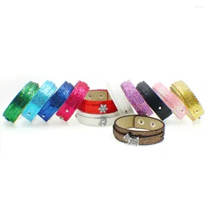 Braccialetto con cintura da 8 mm Larghezza 18 mm Bracciale da 21 cm 100p Fit Charms per diapositive Lettere Alfabeto Colori Gioielli fai da te per le donne Regalo per bambini