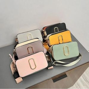 Messenger Bag Snapshot Camera Bags Designer Bag Texture Ladies Bag Handväska Lyxig liten Crossbody Purse Mini Women Shoulder Bags Messenger Cross Body