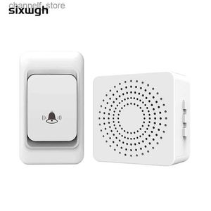 Campainhas Sixwgh Outdoor Wireless Door Bell USB Interface Home Controle Remoto My Melody Ring Door Bell Kit House Chimes DoorbelY240320