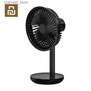 Electric Fans YouPin Solute Desktop Mini Fan Portable Vertical Fan Type-C USB Laddning 4000mAh Luftkonditioneringsbord Lätt att bäray240320