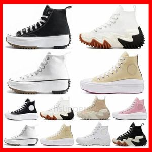 Designer de luxo sapatos casuais botas plataforma sapatos esportivos minimalista primavera, outono verão lona corrida caminhada estrela preto e branco alto e baixo homens mulheres sapatos de sola grossa