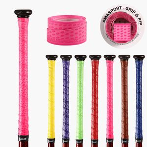 AMASPORT Anti-Slip Overgrip Softball Baseball Bat Grip Tapes Rosa Sweatband 240319