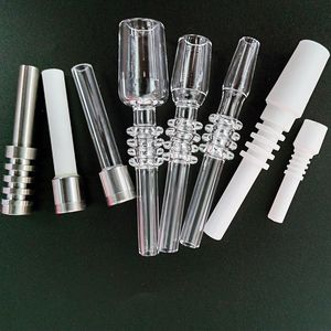 510 Thread Banger Nails Drip Tip Кварцевые керамические титановые аксессуары для курения ногтей для комплекта сборщика нектара Сменный концентрат Dab Соломенная водопроводная труба