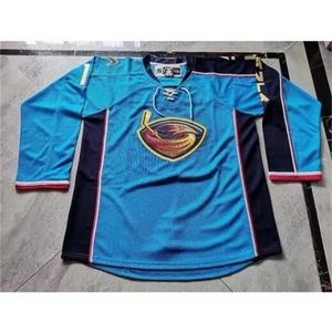 Uomini Vintage Atlanta Thrashers #19 Scott Mellanby 17 ILYA KOVALCHUK Donne Bambini Personalizzato qualsiasi nome numero cucito S-5XL