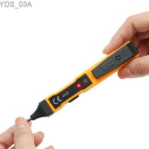 Mevcut Sayaçlar Dijital Voltaj Dedektörü 70-250VAC Akım Elektrik Test Pencil Temassız Kalem Test Metre Elektrik Test Kalem Test Cihazı 240320