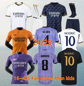 3xl 4xl 24 25 Bellingham Soccer Jerseys 2024 Real Modric Madrids Vini Jr Benzema Camavinga Rodrygo Rudrygo Modric Kroos Tchouameni Valverde Men Kids