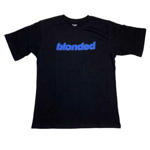 Męskie koszulki nowe męskie piosenkarka rapowa ocean blond t-shirt Hip Hop Skateboard Street Cotton T-shirt TOP US rozmiar #B04 J240319