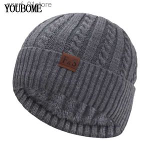 Hattar halsdukar uppsättningar beanie stickad hatt mens vinter hatt kvinnokallies brimhet c gorras bonnet sport mens beanie varm tjock vinter hatt cc24319