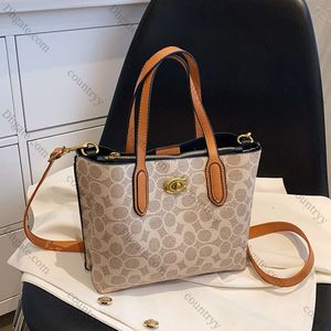 2024 Totes Bag axel Crossbody Medium Fashion Märke Cross Body Small Authentic stor kapacitet pendlare Mini Womens Totes Handväskor