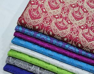 DIY COS Kinesisk klänning Kimono Damask Tyg Jacquard Brocade Silk Imitation Clothing Tyg PIPA4311743