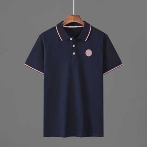 Polo a maniche corte da uomo di design. Lettere ricamate alla moda, camicie classiche da uomo, skateboard, casual, top da uomo