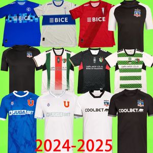 Palestino 2024 2025 Colo Colo Soccer Jerseys Catolica Universidad de Chile Huachipato Arriagada Opazo 24 25 Koszulki piłkarskie Santiago Wanderers Suit GK 3rd