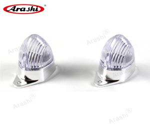 Arashi Rear Turn Signal Clear Smoke Lens Cover Indicator For Kawasaki Ninja ZX10R 2004 2005 Motorcycle Light Lamp Case7641660