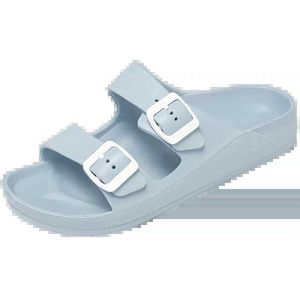 Kapcie Summer Damskie Kapcie Lekkie i wygodne białe mieszkanie Sandały Sandały swobodne męskie buty zapatos bez druku dobry produkt2d1jgh0n H240322