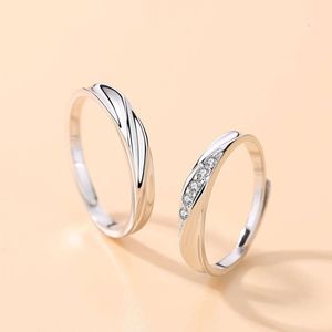 Spends Together Ring Couples Love Frequency Light Luxury Row Diamond Valentine's Day