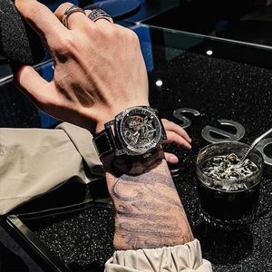 New Charlies Watch Mens Waterproof Advanced Mechanical Watch Mens Genuine Ten College Student Mens Famous Brand Mi Le