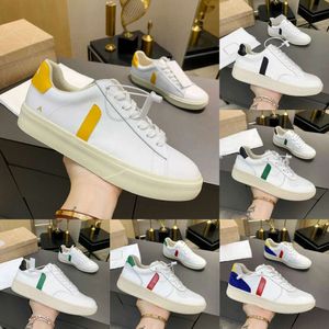 Designer Französische Schuhe Campo Damen Leder Sneakers Herren V-90 Leder Freizeitschuhe V Sneakers Modische Luxusschuhe Dicke Sohle Laufschuhe