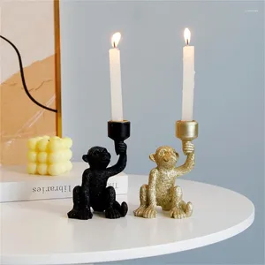 Candle Holders Monkey Centerpieces