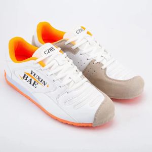 Обувь апельсиновая чилрена маленький размер 30 31 Фофбук обувь Профессиональные мужчины Женщины Тренируют спортивные ботинки спортивные ботинки спортивные туфли