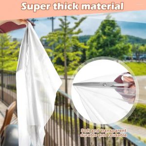 Window Stickers Insulation Film Reusable Kit With Adhesive Straps For Winterizing Waterproof Dust-resistant Thermal