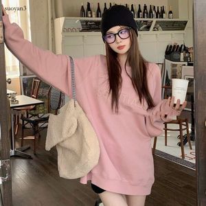 FOG Autumn Winter Limited Edition Dirty Powder Versatile New Couple Hoodie Round Neck Trendy Brand Thin Top for Both Men and Women