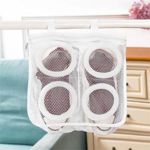 Laundry Bags Shoes Washing Hanging Bag Dry Sneaker Mesh Anti-deformation Travel Clothes Storage Airing Tool