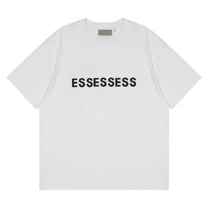 esse designer mens t shirt summer fashion simplesolid black letter printing Tshirts couple top white shirt casual loose women tees polo essen shirt tials tshirt pl