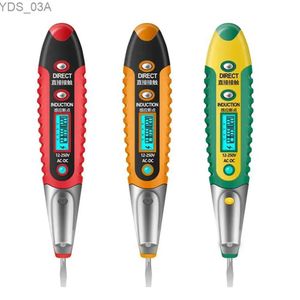 Mevcut Metre Dijital Test Cihazı Pencil Temassız SAFT Test Kalemi AC 12-250V Test Cihazı Elektrik LCD Ekran Tornavida Voltaj Göstergesi 240320