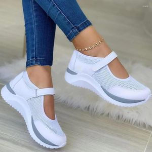 Kvinnor White Sneakers Mesh 937 Platform Casual Shoes Hateble Vulcanized Ladies Outdoor Walking Footwear Chaussure Femme 506