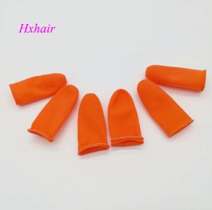 Sticks 1000pcs Safety Latex Heat Insulation Finger Protector Cots/Shields Antislip Antistatic Finger Tip for Keratin Hair