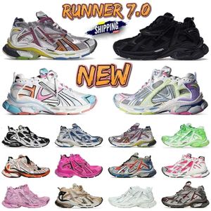 Tasarımcı Ayakkabı Track 7.0 Runners Casual Shoetriple S 7.0 Runner Sneaker Hottest Tracks 7 Tess Gomma Paris Hız Platformu Moda Açık Hava Sporları