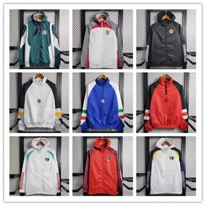 Mens 2023 2024 Jaquetas de Futebol Brasils Tracksuits São Paulo Hoodie Esporte Windbreaker Running Moda Multi Color Outerwear Flamengo Palmeiras Jaqueta Fina