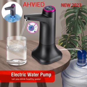 Control Smart Automatic Water Dispenser Electric Water Pump Button Control Kitchen Office Outdoor Drink Dispenser Wine Extractor forHome