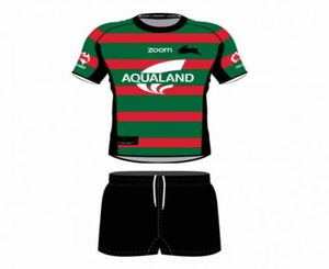 Avustralya Rabbitohs Rugby Kids Toddler Ev Şortları Sport Tshirt Boyutu 16264569369