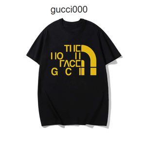 Tees Mens gglies pescoço ggs homem gu verão cci Designer guc TShirts ci mulher luxo guucci Polos gucc redondo guccis curto gccci mangas ao ar livre moda puro algodão l