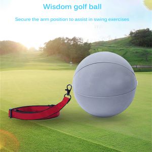 Aiuti per i golfisti Gonfiabile leggero Golf Swing Trainer Ball Tour Striker Training Aid Postura Smart Ball Golf Swing Correzione