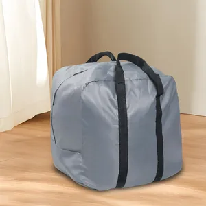 Sacos de armazenamento Organizador de embalagem de sacos de colcha Organizando recipiente portátil para vestiários de mantas de vestiários Meias de travesseiros