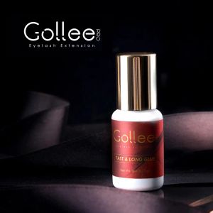 Sun 5ml Gollee Kirpik Uzatma Tutkal 1s Kuru hızlı kirpik yapıştırıcı Ekstra güçlü 68 haftalık düşük uyaran uzun ömürlü astar süper bonder