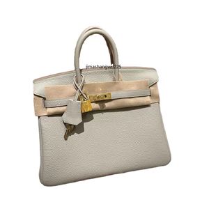 Högkvalitativ handgjorda väska Luxury Brand Bag Design Women's Bag 5A Kvalitetsfärg 80/Gris Perle