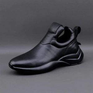 ブーツ本物の革の男性ブーツメンズウィンターシューズファッションウールスノーブーツスニーカーアンクルブーツメンカジュアルシューズフットウェア