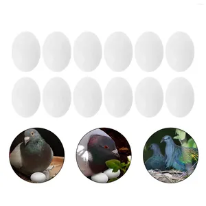 Other Bird Supplies 30 Pcs Simulated Pigeon Eggs Baskets For Kids Injection Molding