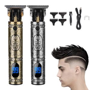 Clippers USB LCD Terrimer Electric Clipper BEARD BEARD RAZO INCOLTA SURNITE INCISTA ACCIPILE ACCIPILE STRUMATO