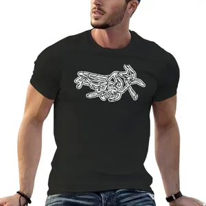 Herrtankstoppar Motorcykel KLR650 kalligrafi KLR 650 Enduro Dual Sport Off Road T-shirt rolig t-shirt överdimensionerade män