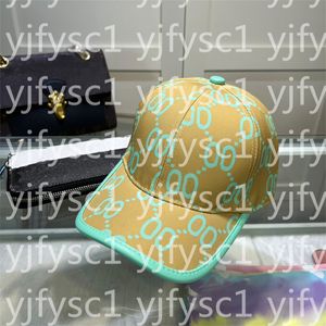 2024 NY STIL DESIGNER BALL CAP Fashion Baseball Cap för Unisex Casual Sports Caps Sunshade Hat Personlighet Simple Hat B-1