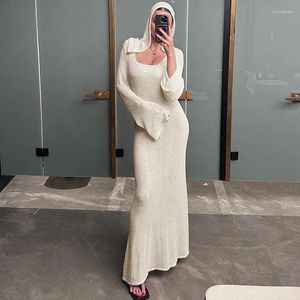 Frauen Strand Cover Up Strickkleid Langarm Badeanzug Mit Kapuze Outfits Sommer Durchsichtige Bademode Sonnencreme Robe Vestidos