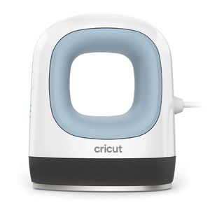 Cricut EasyPress Mini Pressa per piccoli oggetti come scarpe, animali di peluche, cappelli più, 3 impostazioni di precisione, piastra di calore con rivestimento in ceramica, compatta