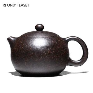 Conjuntos de chá Yixing Roxo Argila Bule de Chá Famoso Handmade Bola Buraco Filtro Xishi Bule de Chá Chinês Autêntico Roxo Argila Bule de Chá Personalizado GiftL2403