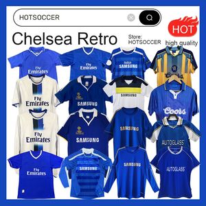 2011 Retro Soccer Jersey Lampard Torres Drogba 11 12 13 Final 94 95 96 97 98 99 Camisas de futebol Camiseta WISE 03 05 06 07 08 COLE ZOLA Vialli 07 08 01 03 HUGHES GULLIT