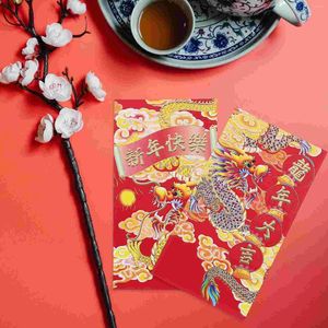 Gift Wrap 30Pcs Red Envelopes The Year Of Dragon Luck Money Chinese (Random Style)